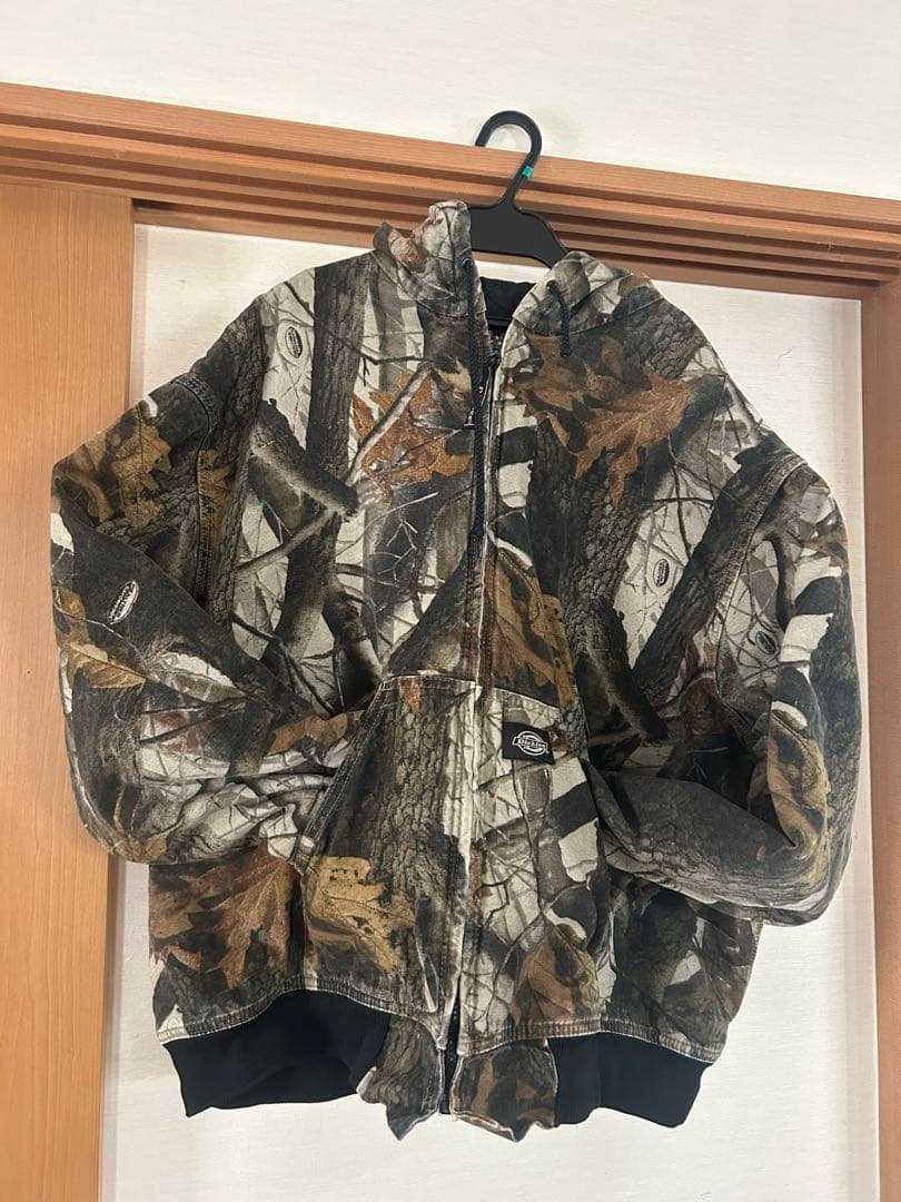 Dickies リアルツリー ジャケット Dickies（ディッキーズ） 古着 迷彩柄 リアルツリーカモ ダック