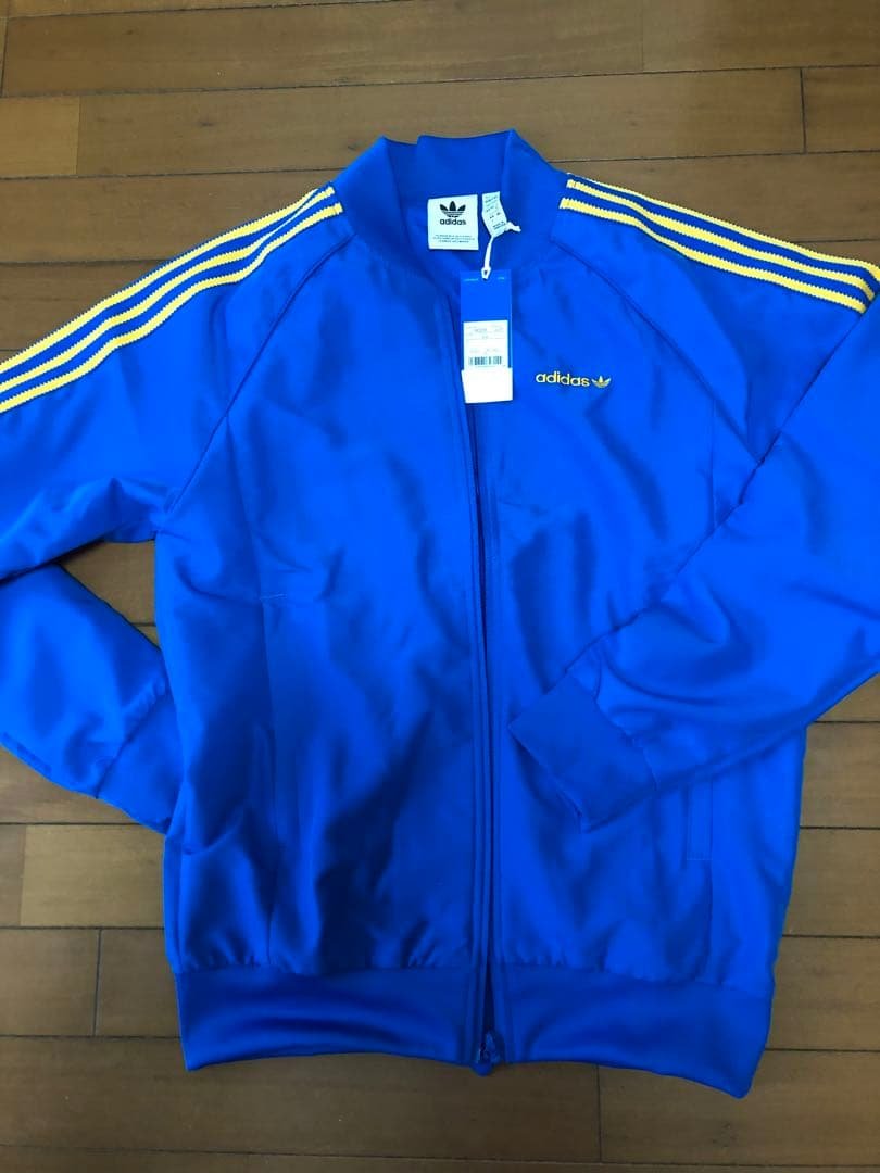 アディダス　ジャージ　ブルー　IW3235 adidas blue XL 上 アディダス SST トラックトップ（ジャージ） - ブルー | アディダス