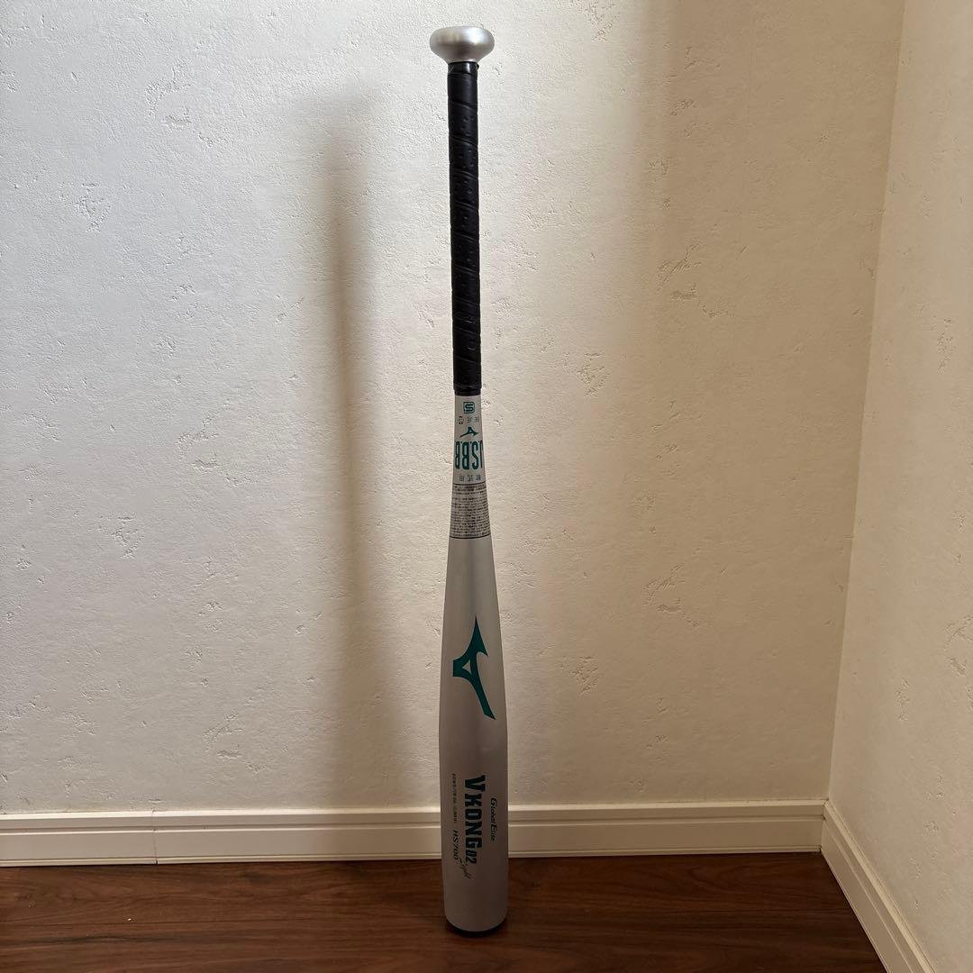 ミズノ　Vコング02 Light 軟式野球 金属バット 83cm ミドルバランス MIZUNO（ミズノ） バット 野球 軟式 金属 Vコング02 ライト 83cm 700g
