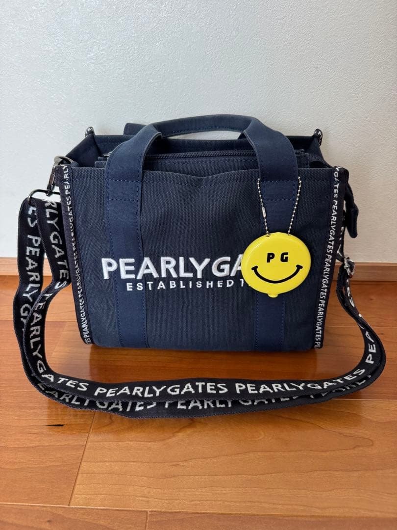 PEARLY GATES ゴルフカートバッグ PEARLY GATES（パーリーゲイツ） ゴルフ 「PEARLY GATES」合皮メッシュ