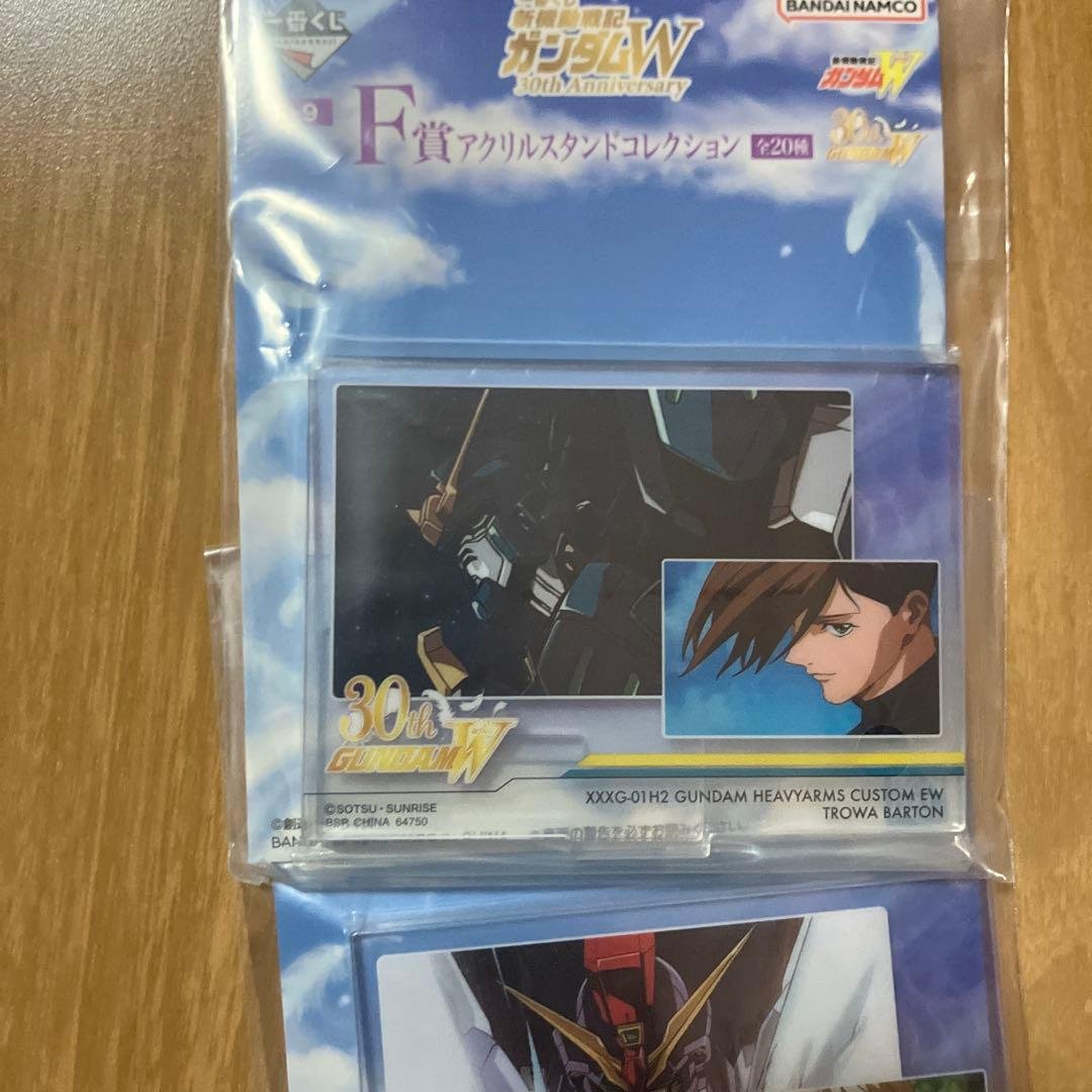一番くじ ガンダムW 30th B賞 ヒイロ・ユイ F賞3種セット - メルカリ