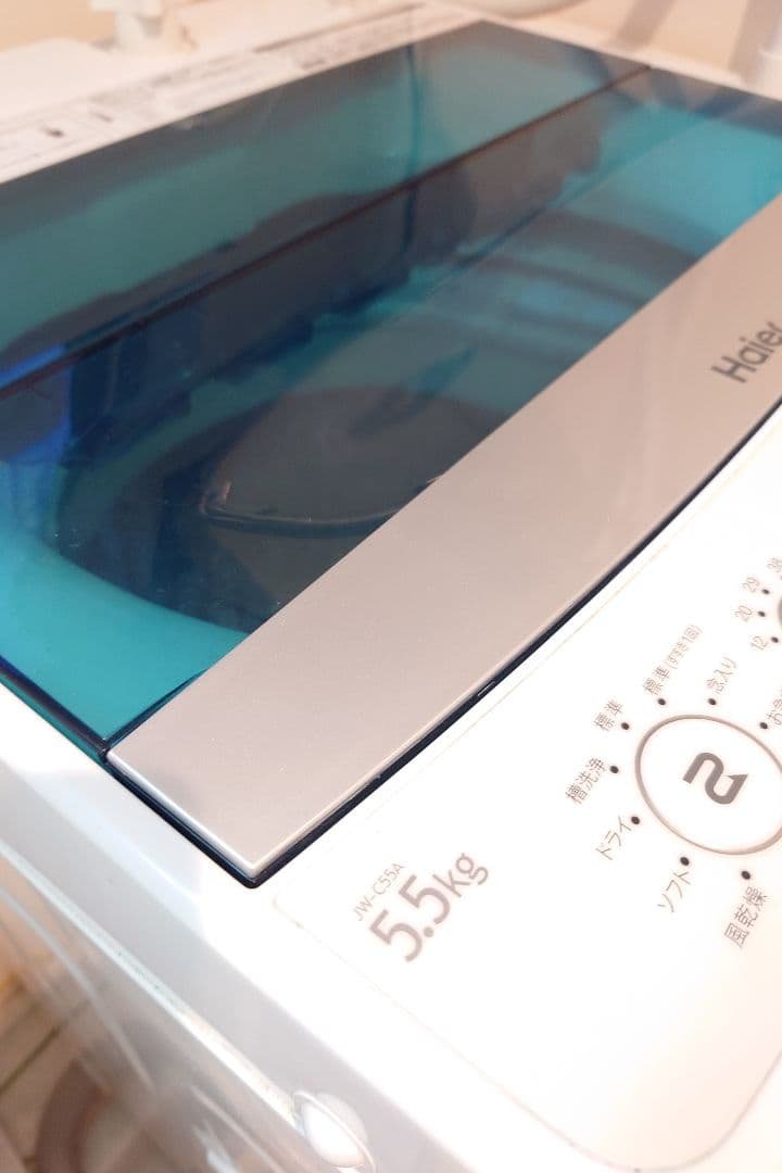 滋賀発【引取限定】 2016年製 Haier 5.5kg JW-C55A