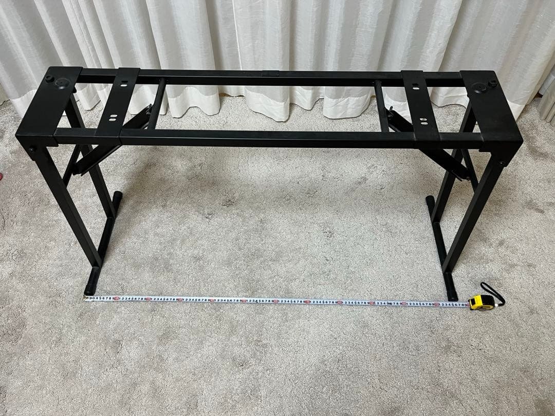 キーボードスタンド ブラック 幅約117cm shbwdd3850_1.jpg