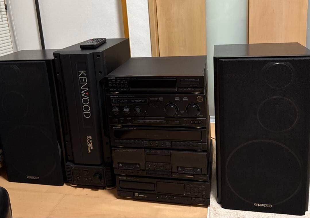 KENWOOD ROXY G5 バブルコンポ I bought a complete set of the 35-year-old Bubble Comp 