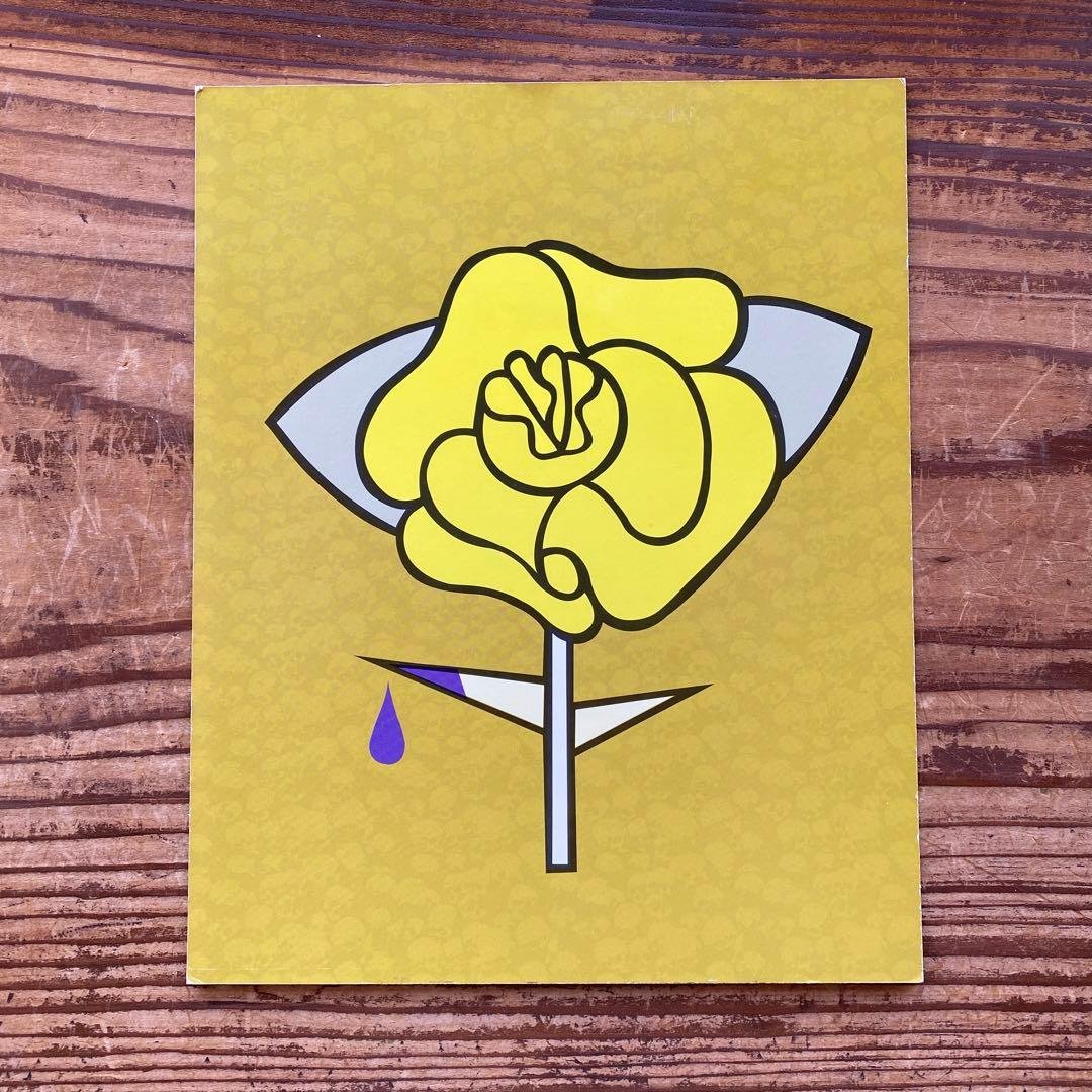 アンダーカバー UNDERCOVER 2007 Purple期 ポスター DM 川久保玲や村上春樹など17人のアーティストが参加 アンダーカバーが2作