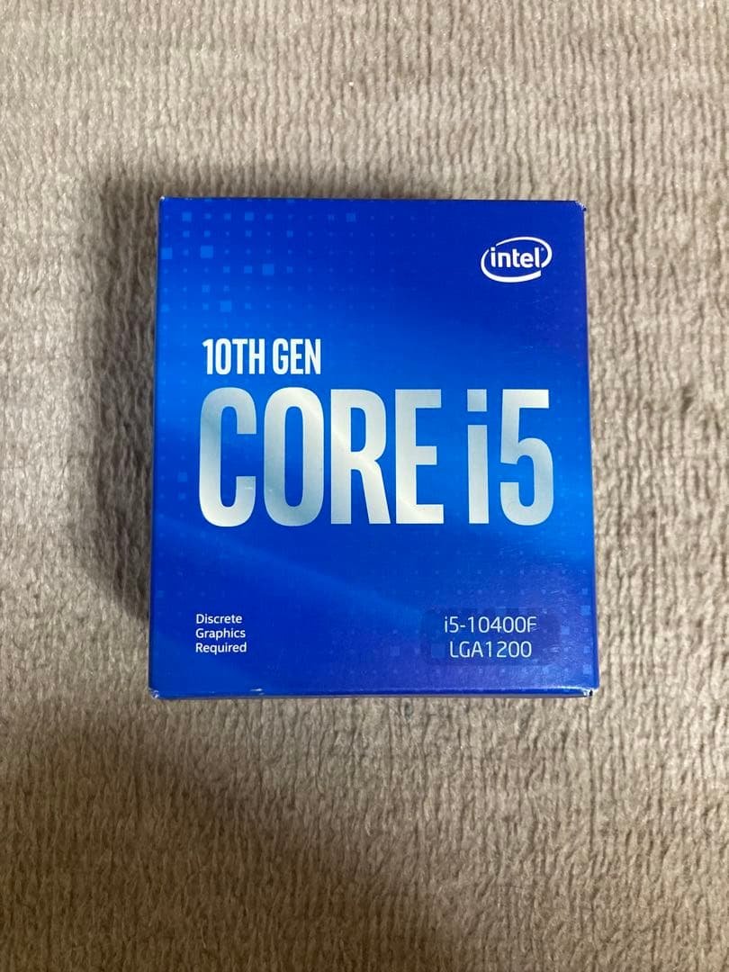 未開封 Intel 10世代CPU Core i5-10400F LGA1200 Amazon | INTEL 第10世代CPU Comet Lake-S Corei5-10400F 2.9GHz 6C