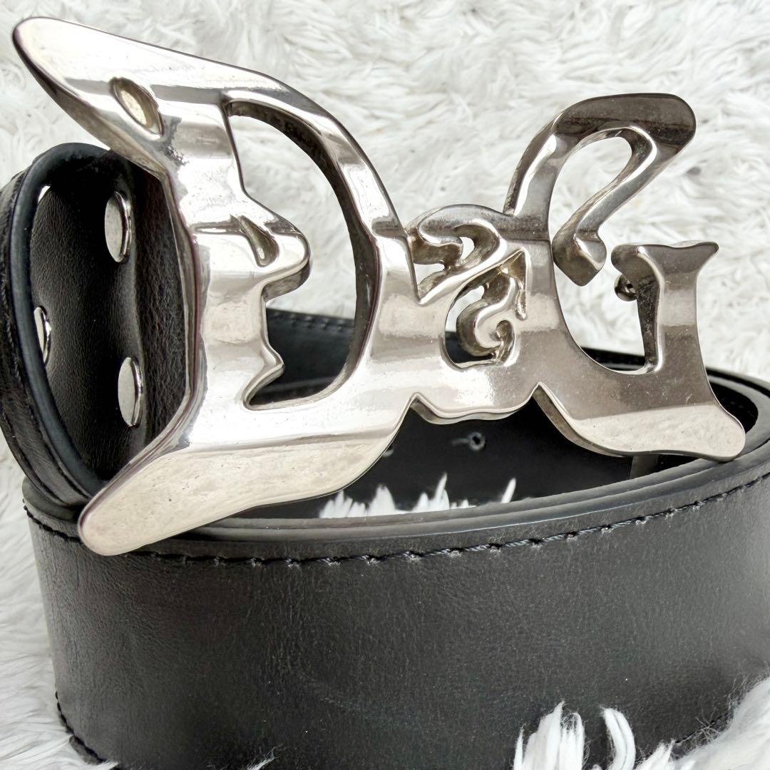 DOLCE&GABBANAドルチェ&ガッバーナ ベルト D&G デカロゴ アゲハ DOLCE&GABBANA（ドルチェ & ガッバーナ） ベルト DG Buckle Leather