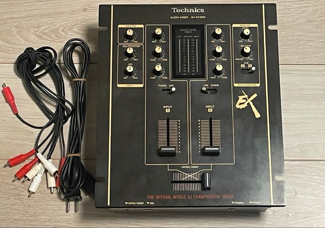 【音出確認済】テクニクス technics sh-ex1200 dj ミキサー 中古品】Technics - SH-EX1200