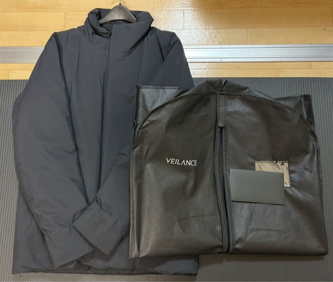 23AW 新品未使用 アークテリクス Veilance euler is 黒 ARC'TERYX VEILANCE (アークテリクス ヴェイランス) Euler IS Coat