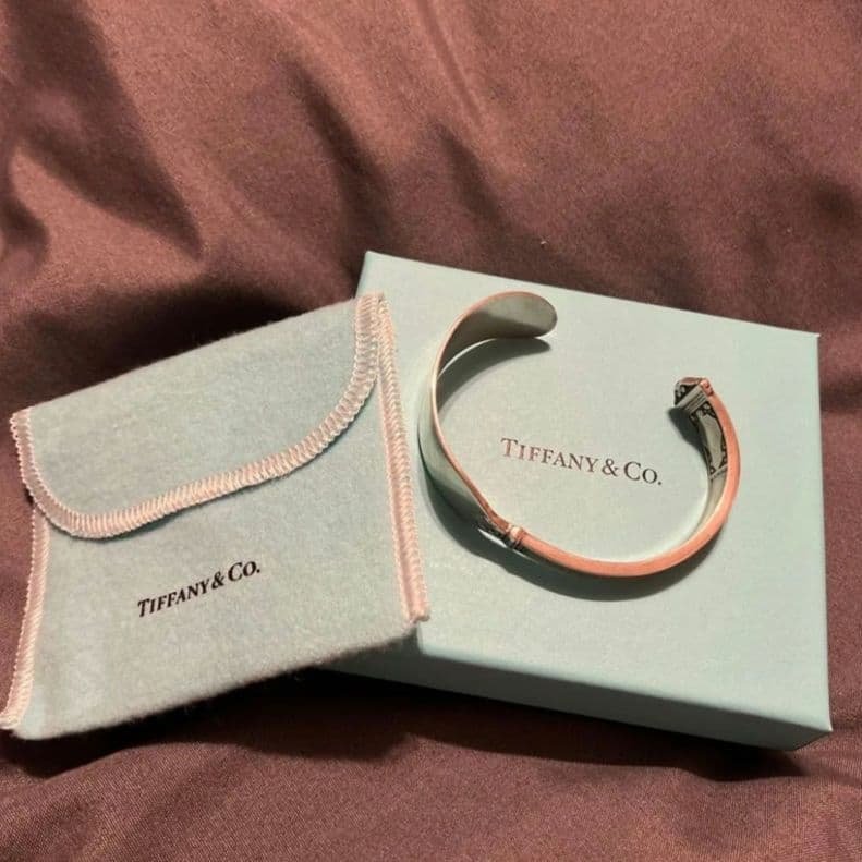 アクセサリー Tiffany&Co. Antique Cutlery Silver Bangl ティファニー「ケーキフォーク ”Tiffany”」《アンティックかとう》