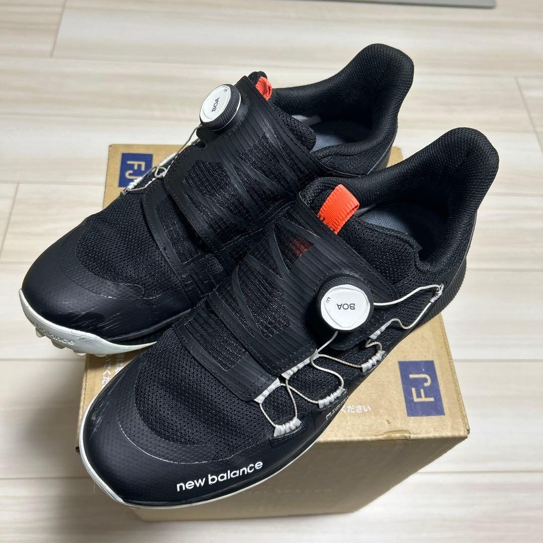 new balance BOAダイヤル式ゴルフシューズ ブラック 楽天市場】ニューバランス 25年秋冬モデル 新作 ゴルフ メンズ