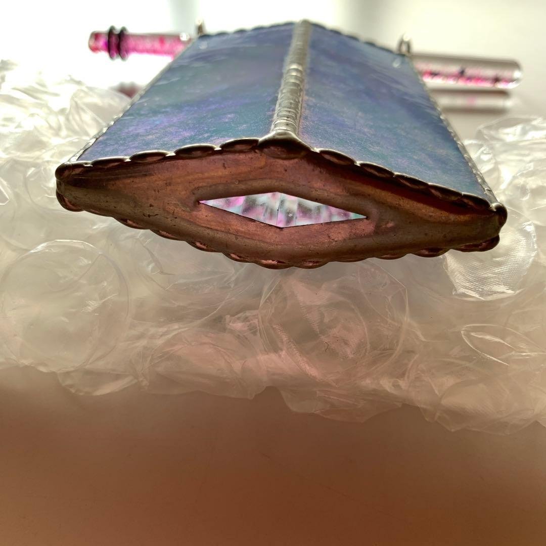 オイル式ステンドグラス万華鏡 カレイドスコープ ワンドスコープ