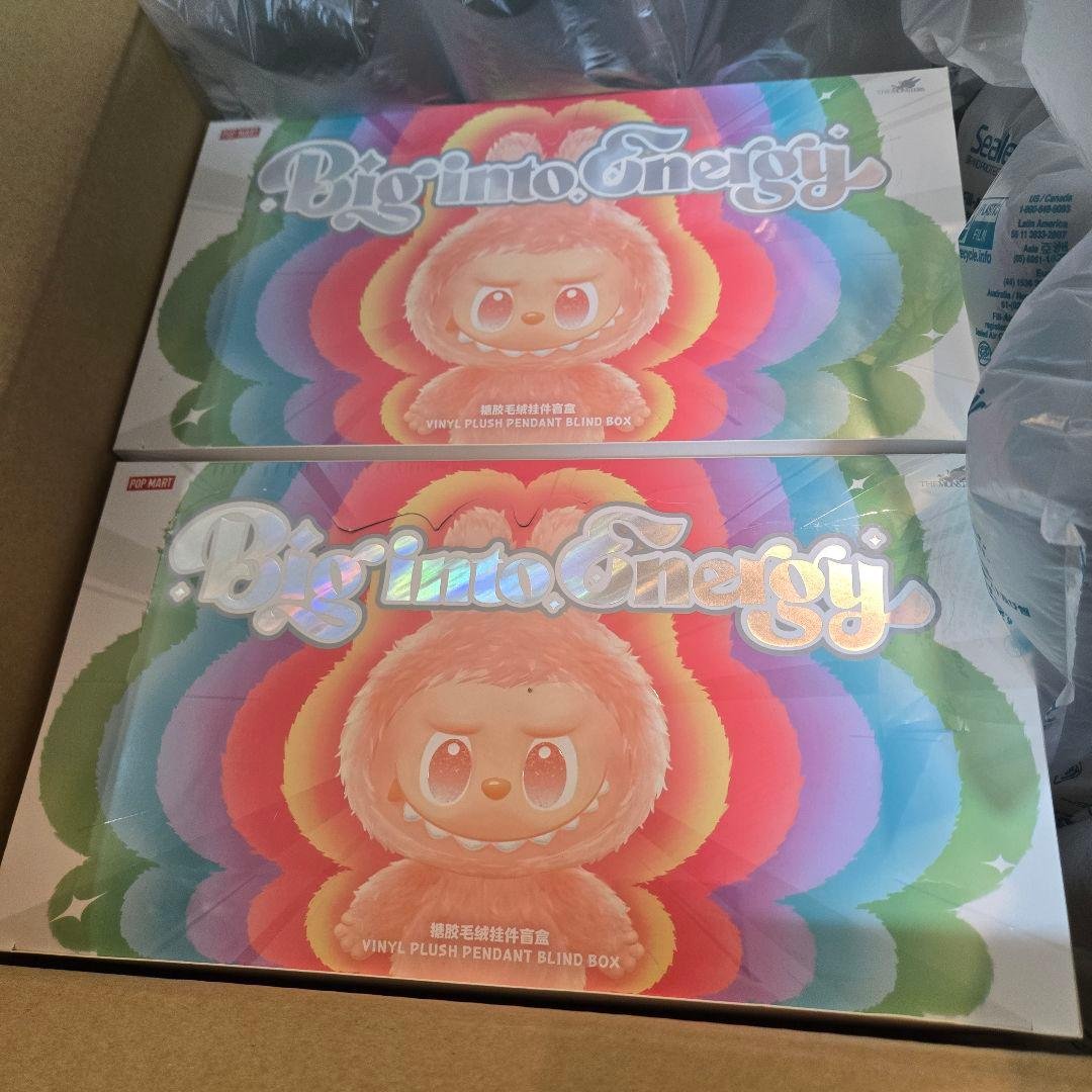 LABUBU Big into Energy 新品未開封 2box ポップマート